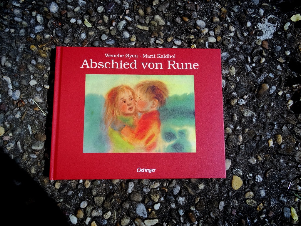 Rune Das Buchcover vom Bilderbuch "Abschied von Rune"